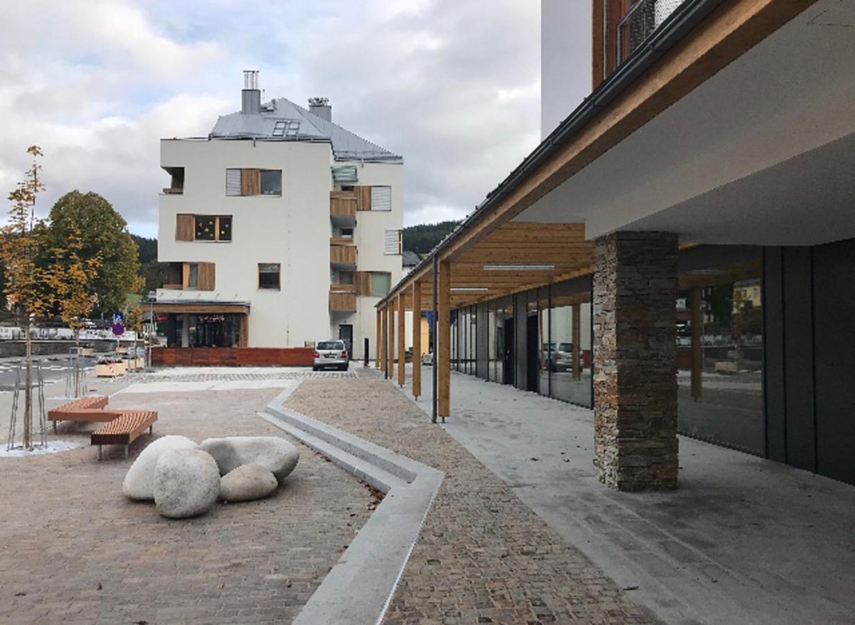 Wellness Rezidence Javor, Ubytovani Se Zasklenou Terasou V Centru Zelezne Rudy Zelezna Ruda Exterior photo